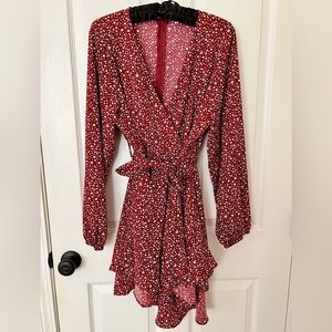 Women’s draped skirt dress | Size L | only worn for try on